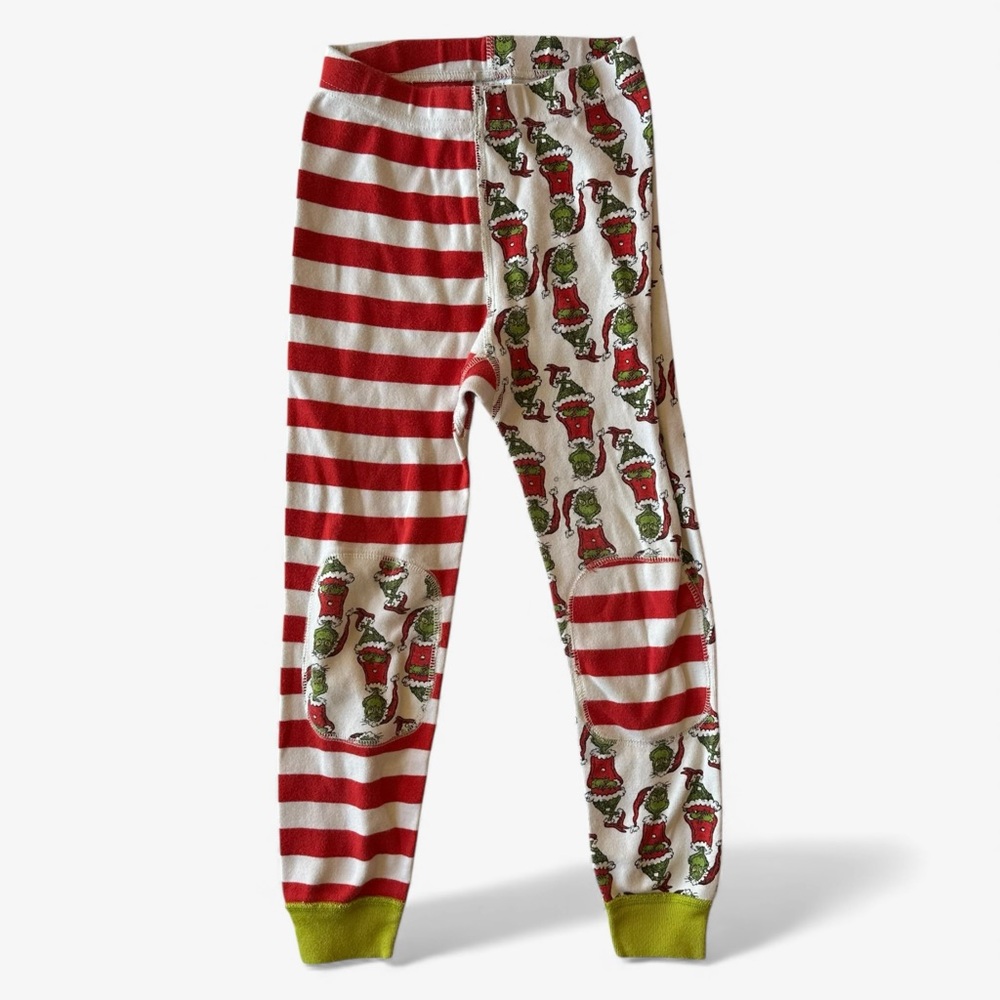 Hanna Andersson Dr. Seuss Grinch HannaJams Pajama Bottoms Size 5